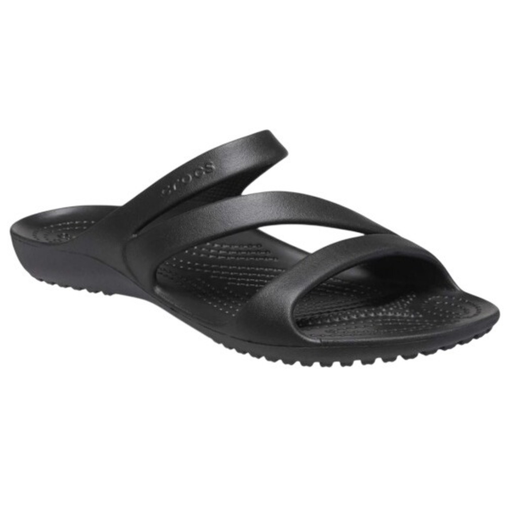 Crocs Women's Kadee II Black Open Toe Slide On Sandal NWOT - Size 9